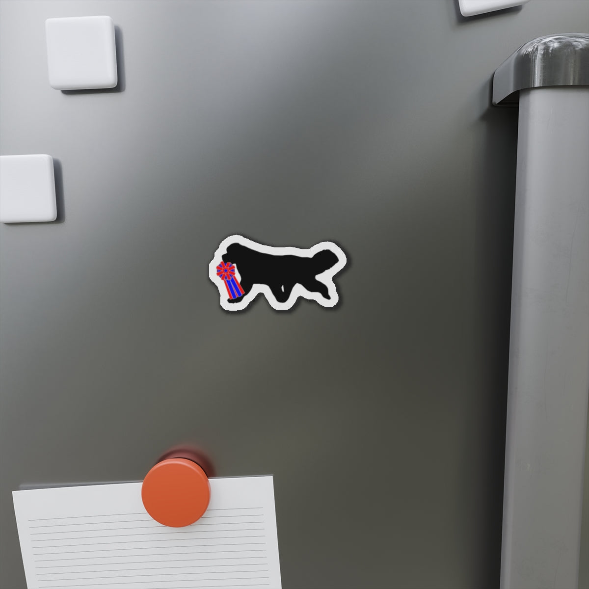 Newfie Die-Cut Magnet