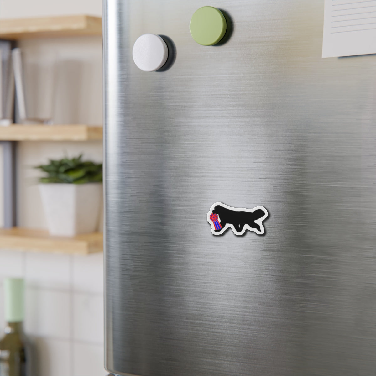 Newfie Die-Cut Magnet