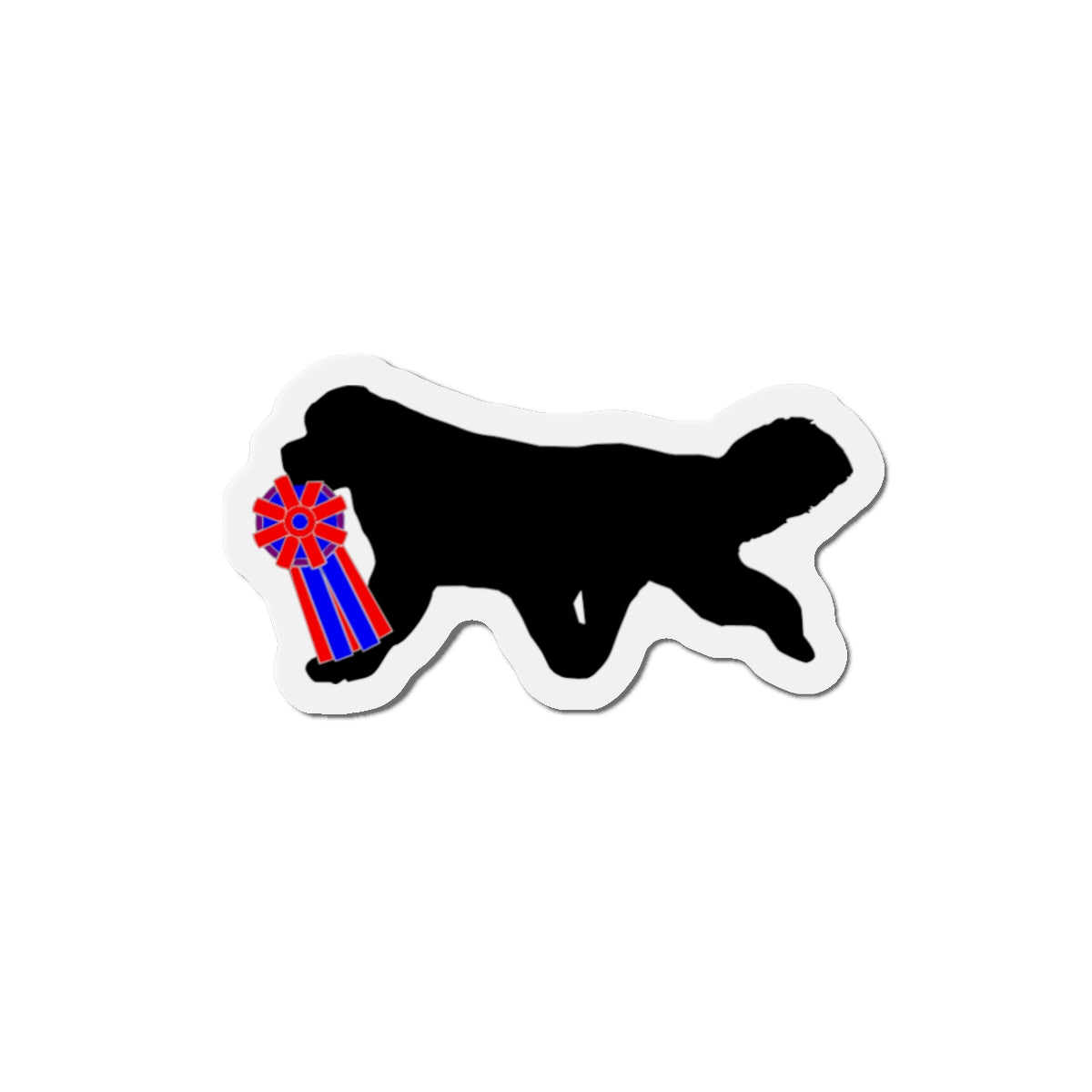 Newfie Die-Cut Magnet