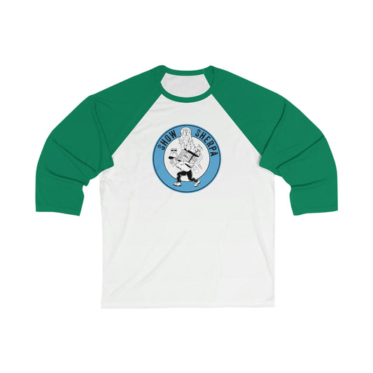 Show Sherpa Unisex 3\4 Sleeve Baseball Tee